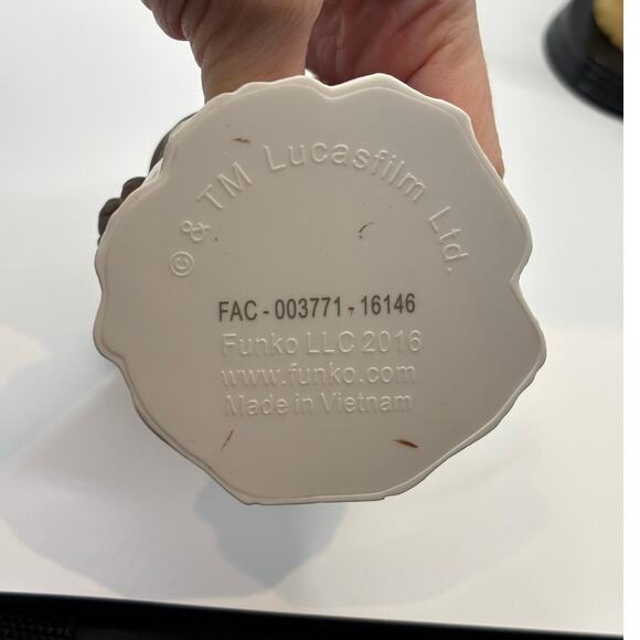 Funko Pop! Star Wars Bobble Head Lot, Phasma #65, Rey #104 Grogu #368, Loose - Picture 7 of 8